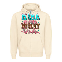 Sandshell mama mom mommy bruh Zipper Hoodie - AdoDesignShop
