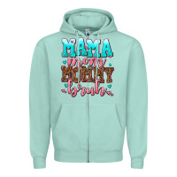 Seafoam mama mom mommy bruh Zipper Hoodie - AdoDesignShop
