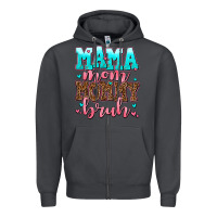 Smoke mama mom mommy bruh Zipper Hoodie - AdoDesignShop
