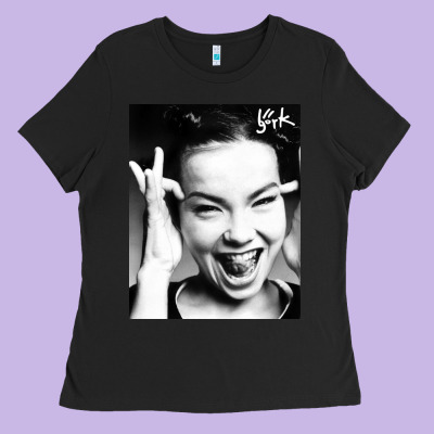 My Name Is Bjork [tw] Ladies Tee Designed By Artmosaic