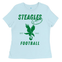 Baby Blue steagles football est 1943 phil phit combine team pullover hoodie Ladies Tee - ArtMosaic