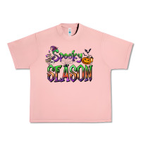 Salmon Halloween Spooky Season Urban Heavy Tee - FaDigitalArtStudio