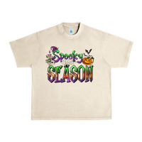 Sandshell Halloween Spooky Season Urban Heavy Tee - FaDigitalArtStudio
