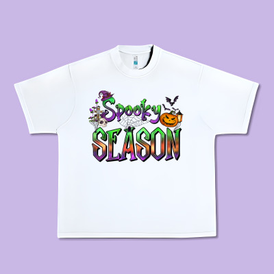 Halloween Spooky Season Urban Heavy Tee Designed By Fadigitalartstudio