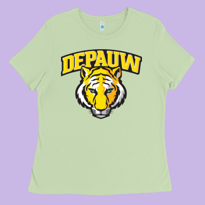 Depauw Clubs Ladies Tee Designed By Artmosaic