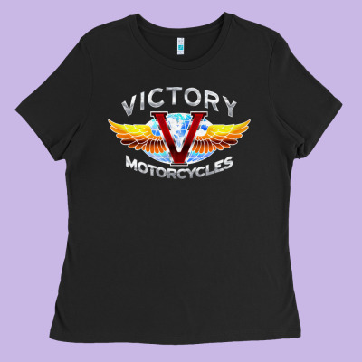 Victory Motorcycles Ladies Tee Designed By Artmosaic