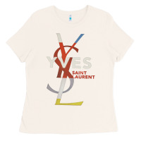 Bone yvessaintlaurent Ladies Tee - ArtMosaic