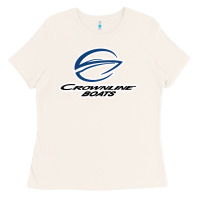 Bone Crownline Boats Ladies Tee - ArtMosaic