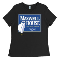 Black maxwell house Ladies Tee - ArtMosaic