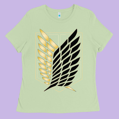 Shingekis No Kyojinn Ladies Tee Designed By Artmosaic