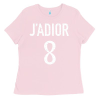 Bubblegum Pink j’adior 8 Ladies Tee - ArtMosaic