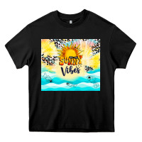 Black sunny vibes Heavy Core Tee - TumblerDesignByShophia