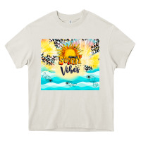 Cream sunny vibes Heavy Core Tee - TumblerDesignByShophia