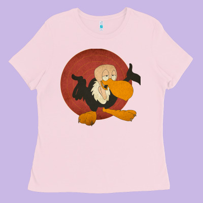 Beaky Buzzard 1 Ladies Tee Designed By Artmosaic