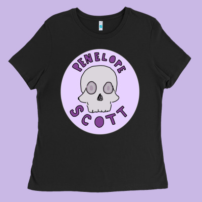 Penelope Scott Skeleton Ladies Tee Designed By Artmosaic