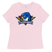 Bubblegum Pink springfield thunderbirds Ladies Tee - ArtMosaic