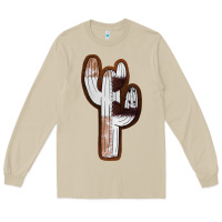 Mushroom Leather Cowhide Cactus Long Sleeve Tee - RanaPortraitStore