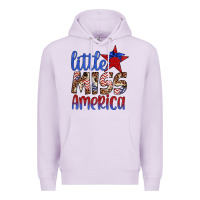 Lilac little miss america Premium Hoodie - Artiststas
