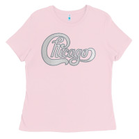 Bubblegum Pink Chicago Transit Authority Ladies Tee - ArtMosaic