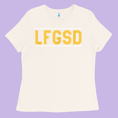 Exclusive Brown Lfgsd Official Fun Design T Shirt Ladies Tee Designed By Artmosaic