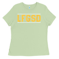 Matcha Exclusive Brown LFGSD Official Fun Design T Shirt Ladies Tee - ArtMosaic