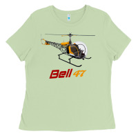 Matcha bell 47 helicopter Ladies Tee - ArtMosaic