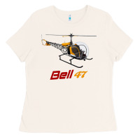Bone bell 47 helicopter Ladies Tee - ArtMosaic
