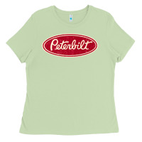 Matcha peterbilt truck racing vintage Ladies Tee - ArtMosaic