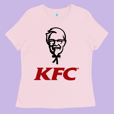 K.f.c-restaurant Ladies Tee Designed By Artmosaic