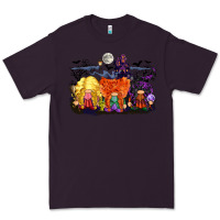 Plum hocus pocus gnomes Premium Tee - CowGirlArtShop