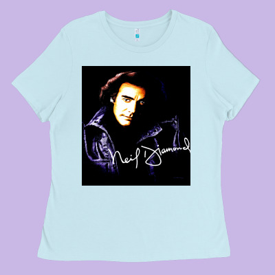 Neil Diamond Tour, Neil, Diamond, Tour, Neil Diamond Tours, Neil Diamo Ladies Tee Designed By Artmosaic