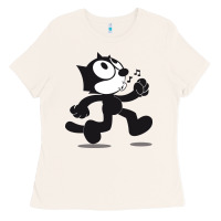 Bone felix the cat whistling Ladies Tee - ArtMosaic