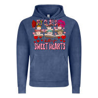 Vintage Denim Valentine's Day My Class Is Full Of Sweet Hearts Vintage Hoodie - FaDigitalArtStudio