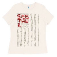 Bone Seether Bone Flag Ladies Tee - ArtMosaic