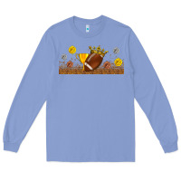 Colony Blue winner cup american football libbey glass Long Sleeve Tee - BundleAndBundleShop