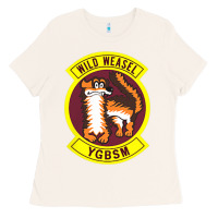 Bone Air Force Wild Weasel YGBSM Ladies Tee - ArtMosaic