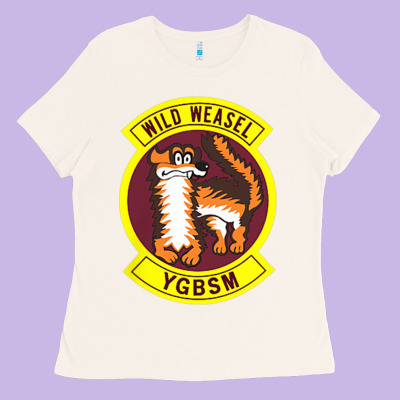 Air Force Wild Weasel Ygbsm Ladies Tee Designed By Artmosaic