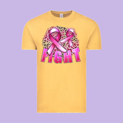 Fight Cancer Vintage Tee Designed By Fadigitalartstudio