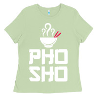 Matcha pho sho foodie asian food humor chopsticks funny Ladies Tee - ArtMosaic