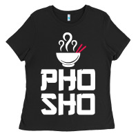 Pho Sho Foodie Asian Food Humor Chopsticks Funny Ladies Tee | Teevron