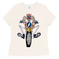 Bone grateful motor ber Ladies Tee - ArtMosaic