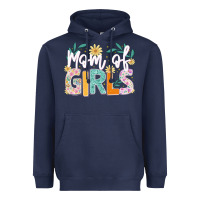 Navy mom of girls Heavyweight Hoodie - JahusDesignShop