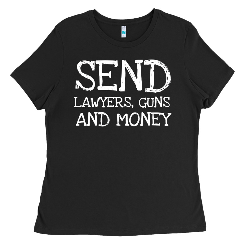 Warren Zevon Send Lawyers Guns And Money Music Shirt Ladies Tee by ArtMosaic | Teevron