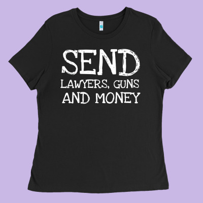 Warren Zevon Send Lawyers Guns And Money Music Shirt Ladies Tee Designed By Artmosaic