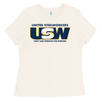United Steelworkers - Unity And Strength For Worke Ladies Tee | Teevron