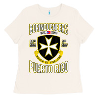 Bone Borinqueneers Puerto Rico Flag Honor Et Fidelitas Ladies Tee - ArtMosaic