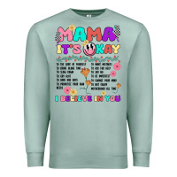 Seafoam mama it's okay Premium Sweatshirt - JahusDesignShop