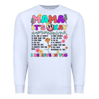 White mama it's okay Premium Sweatshirt - JahusDesignShop