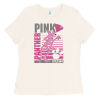 Bone Pink Panther Ladies Tee - ArtMosaic