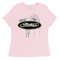 Bubblegum Pink sport mathews concert Ladies Tee - ArtMosaic
